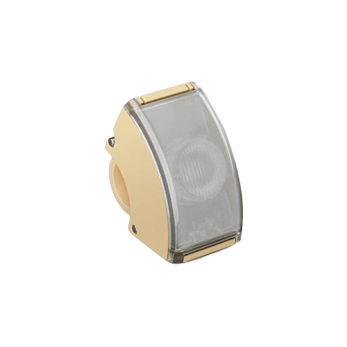 Curve Front Bike Light, Beige