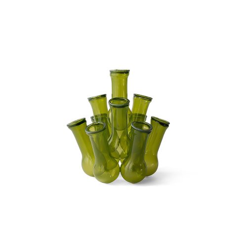 multi-hole-vase-green-medium
