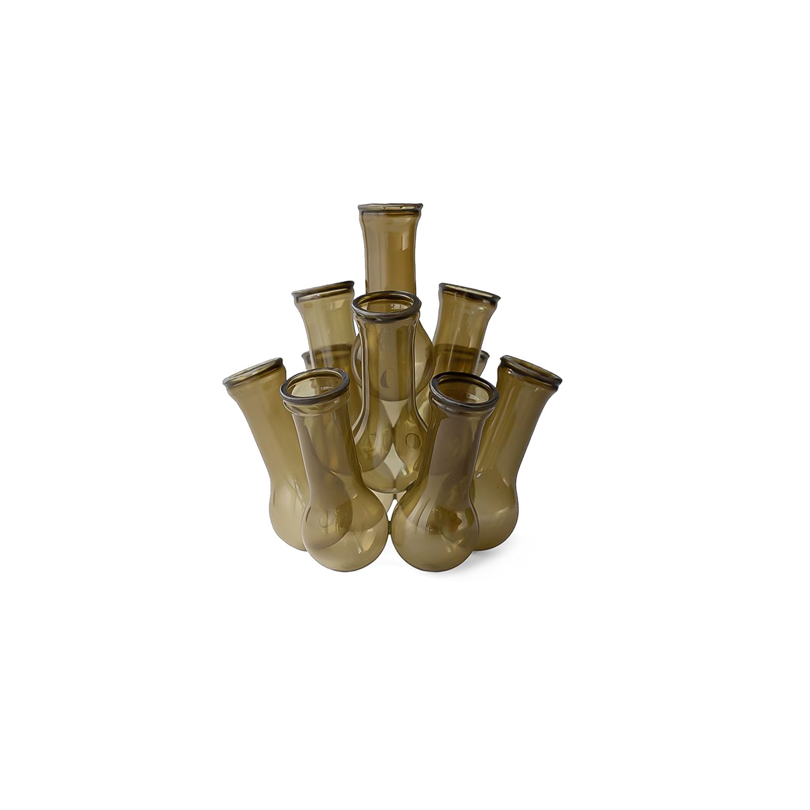 multi-hole-vase-smoke-brown