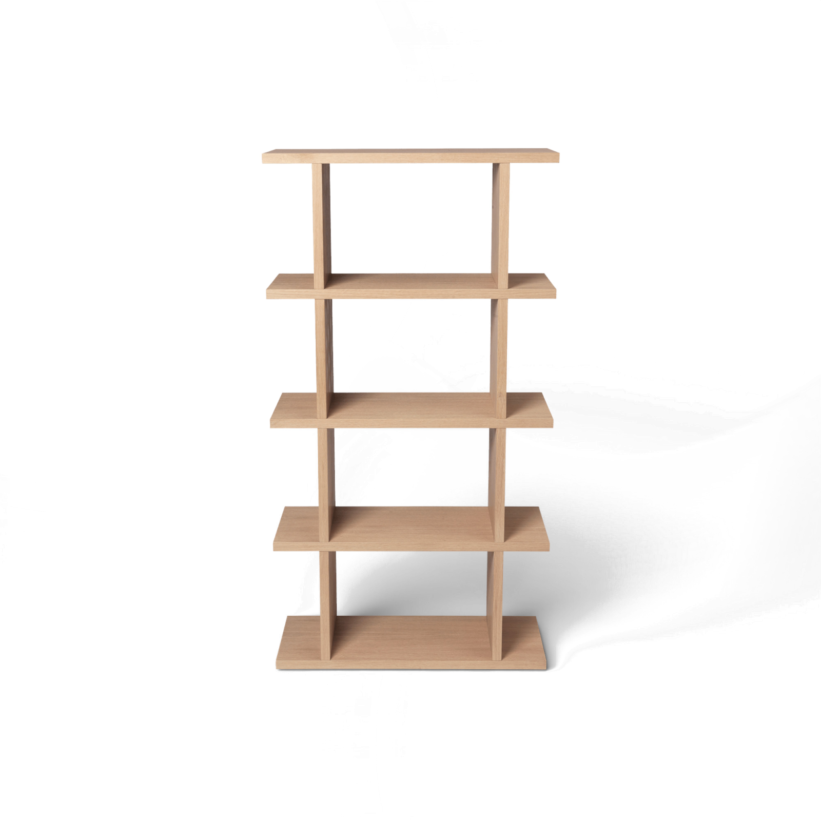 ferm-living-kona-bookcase-1x4-gessato-0