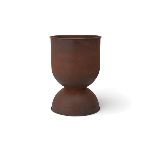 Hourglass Pot – Rust