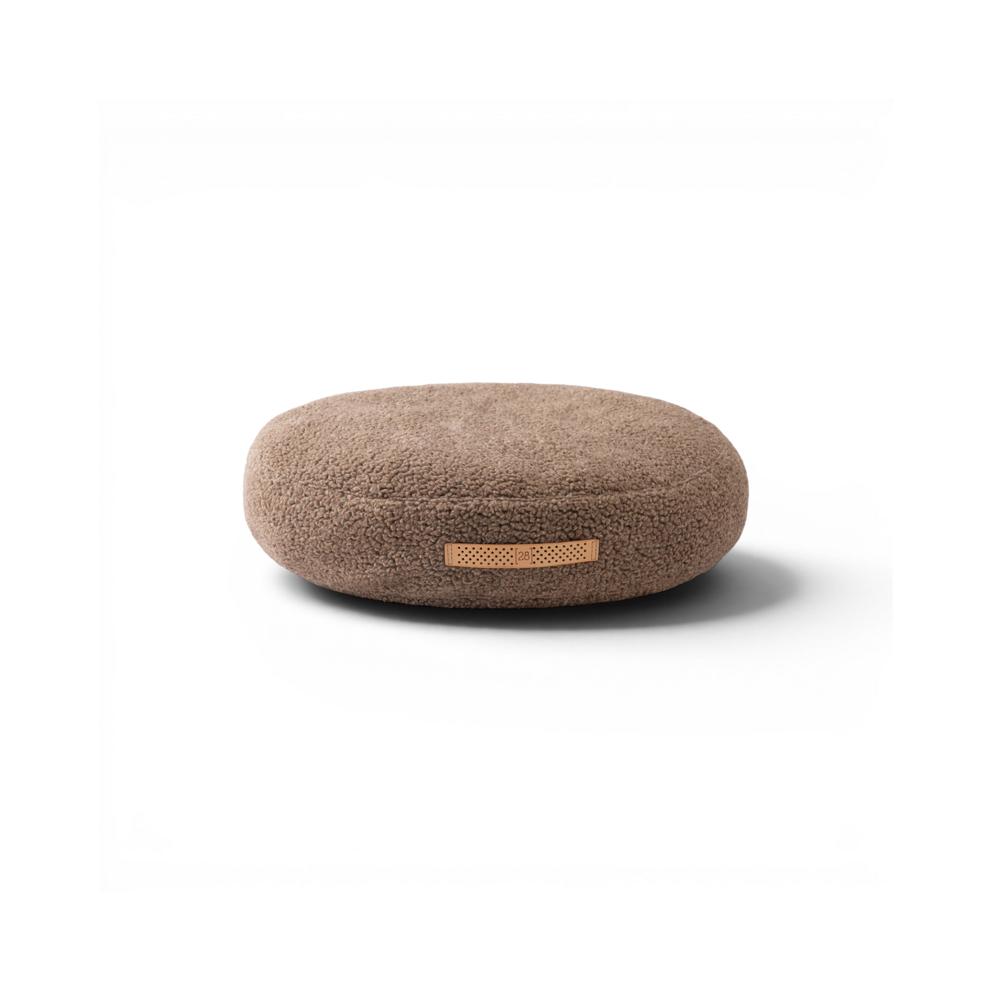 Natural boucle wool, Small 27" diameter