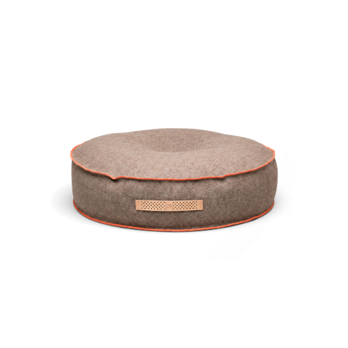 Fulvio Recycled Wool Round Dog Cushion