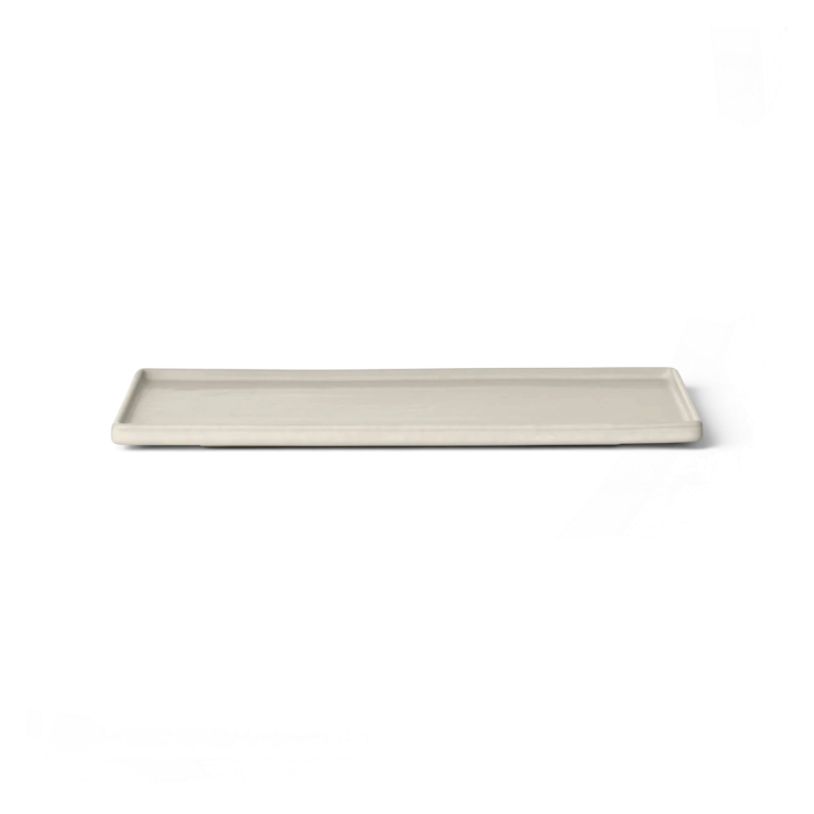 MAKOTO Rectangular Stoneware Serving Plate