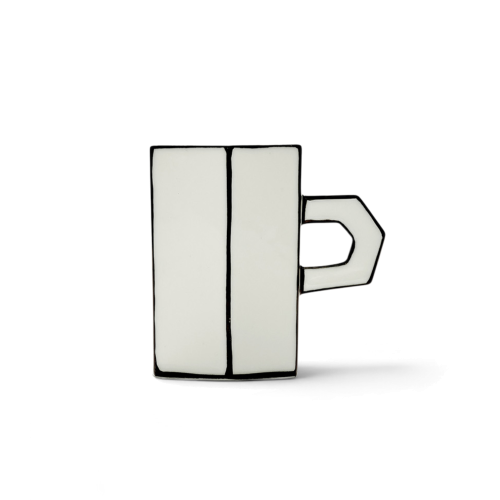 Carte Blanche Porcelain Double Espresso Cup