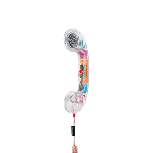 Native Union POP Phone Bubblegum Transparent USB-C Handset