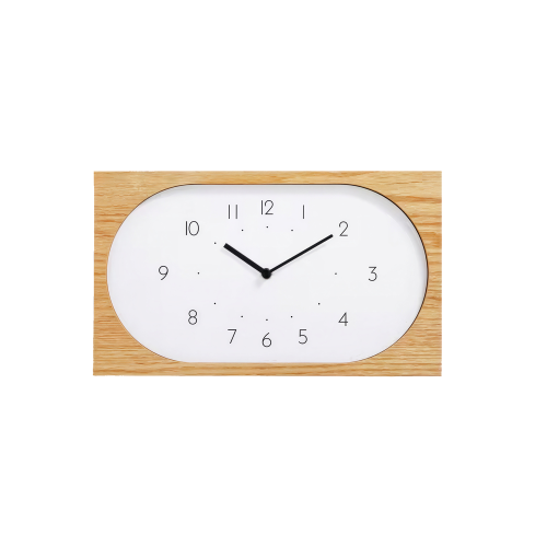 Navis Wood Double Sided Clock