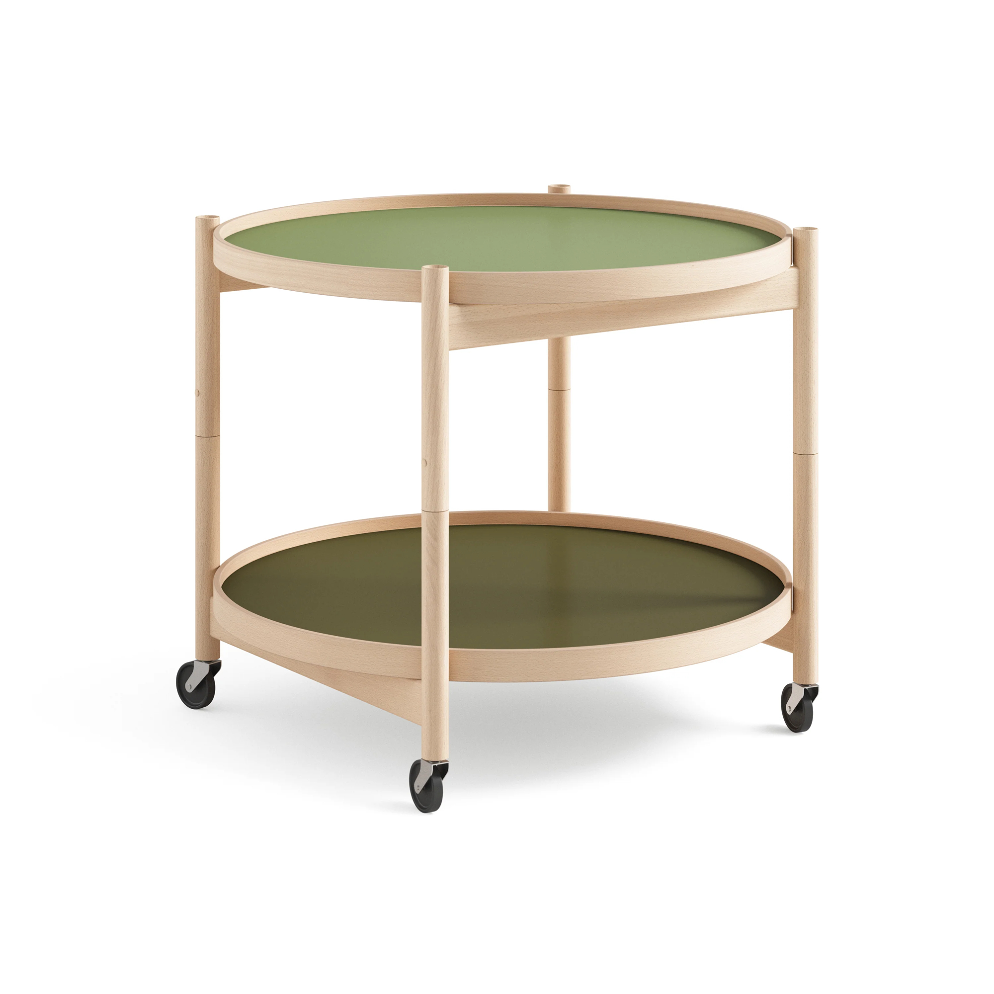  Large (diam 60 cm}, Leaf / green + dark green