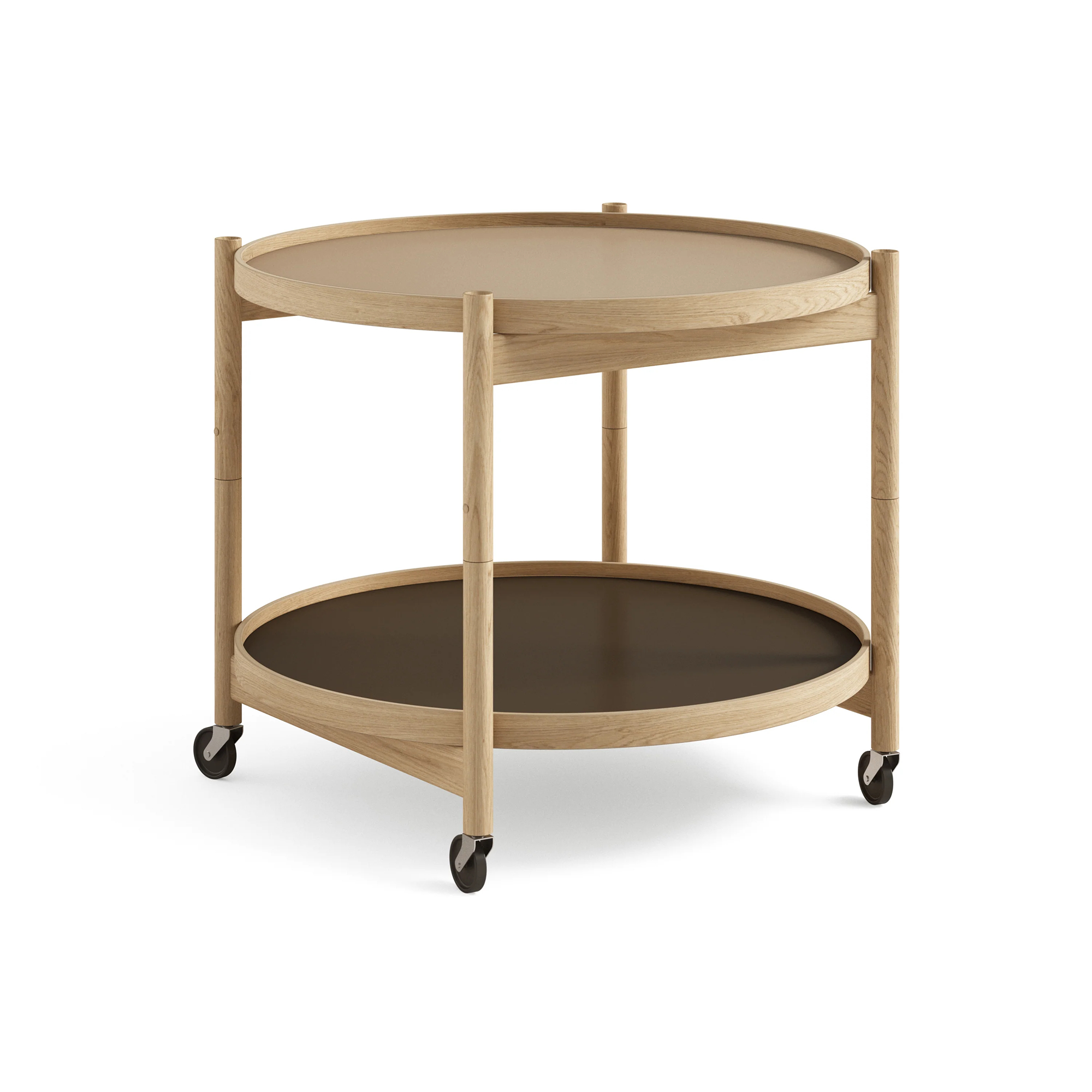 Large (diam 60 cm}, Earth / beige + brown