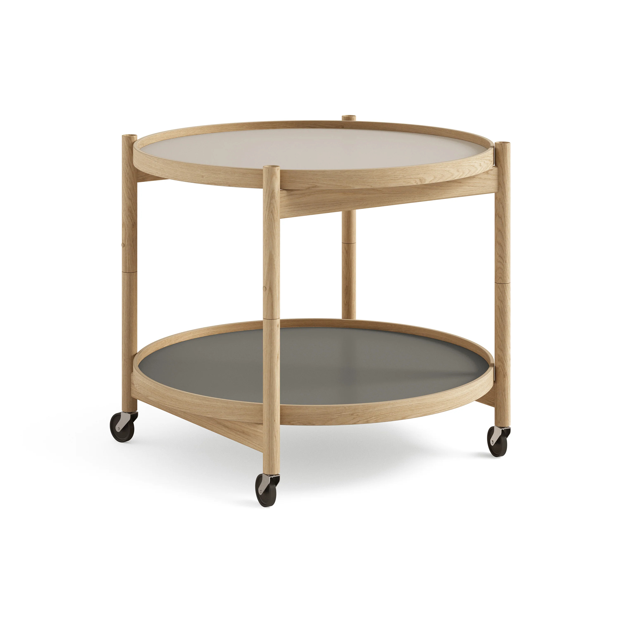  Large (diam 60 cm}, Stone / light gray + gray