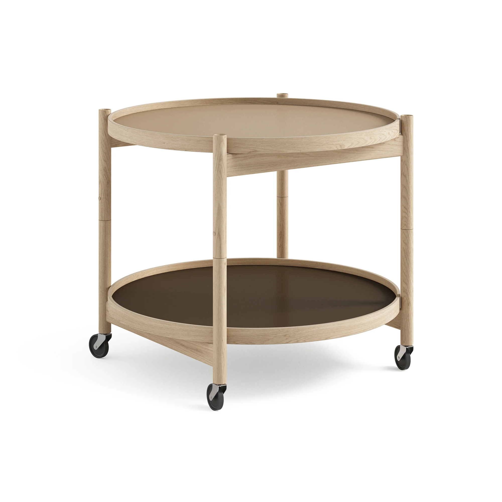  Large (diam 60 cm}, Earth / beige + brown