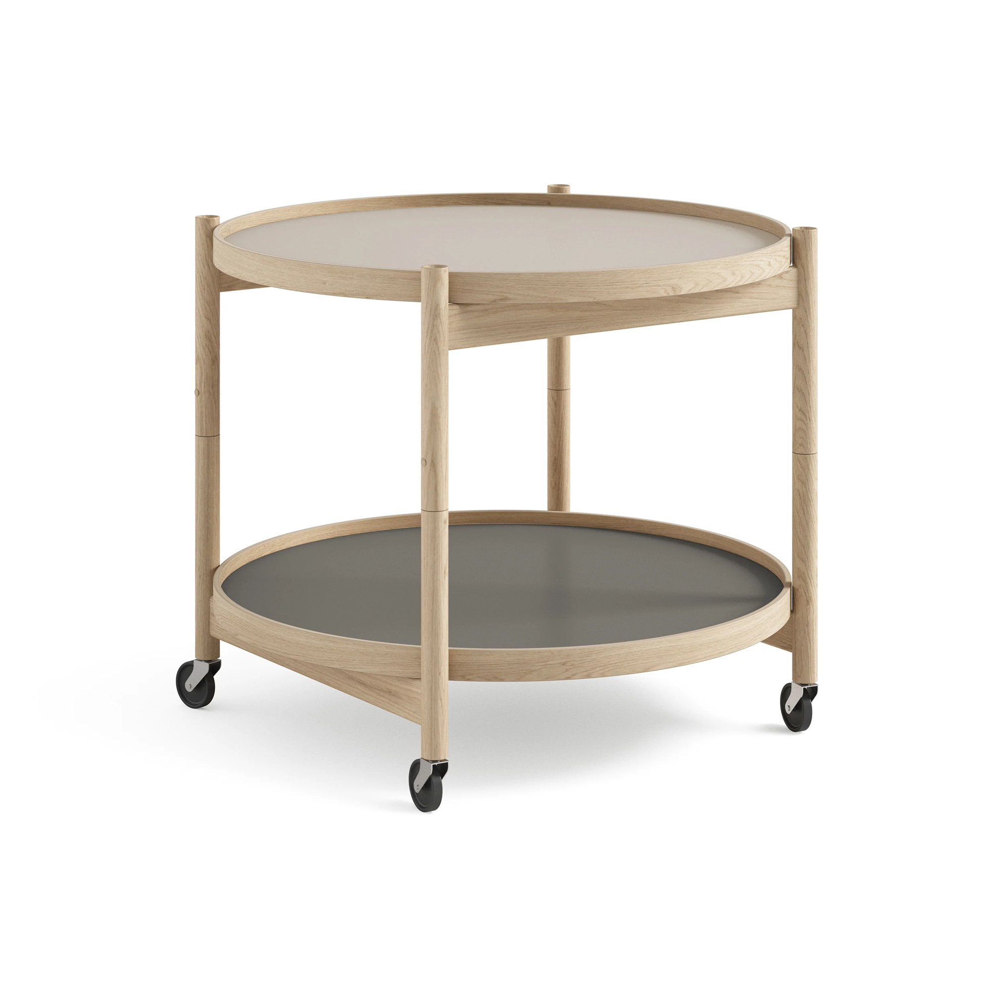  Large (diam 60 cm}, Stone / light gray + gray
