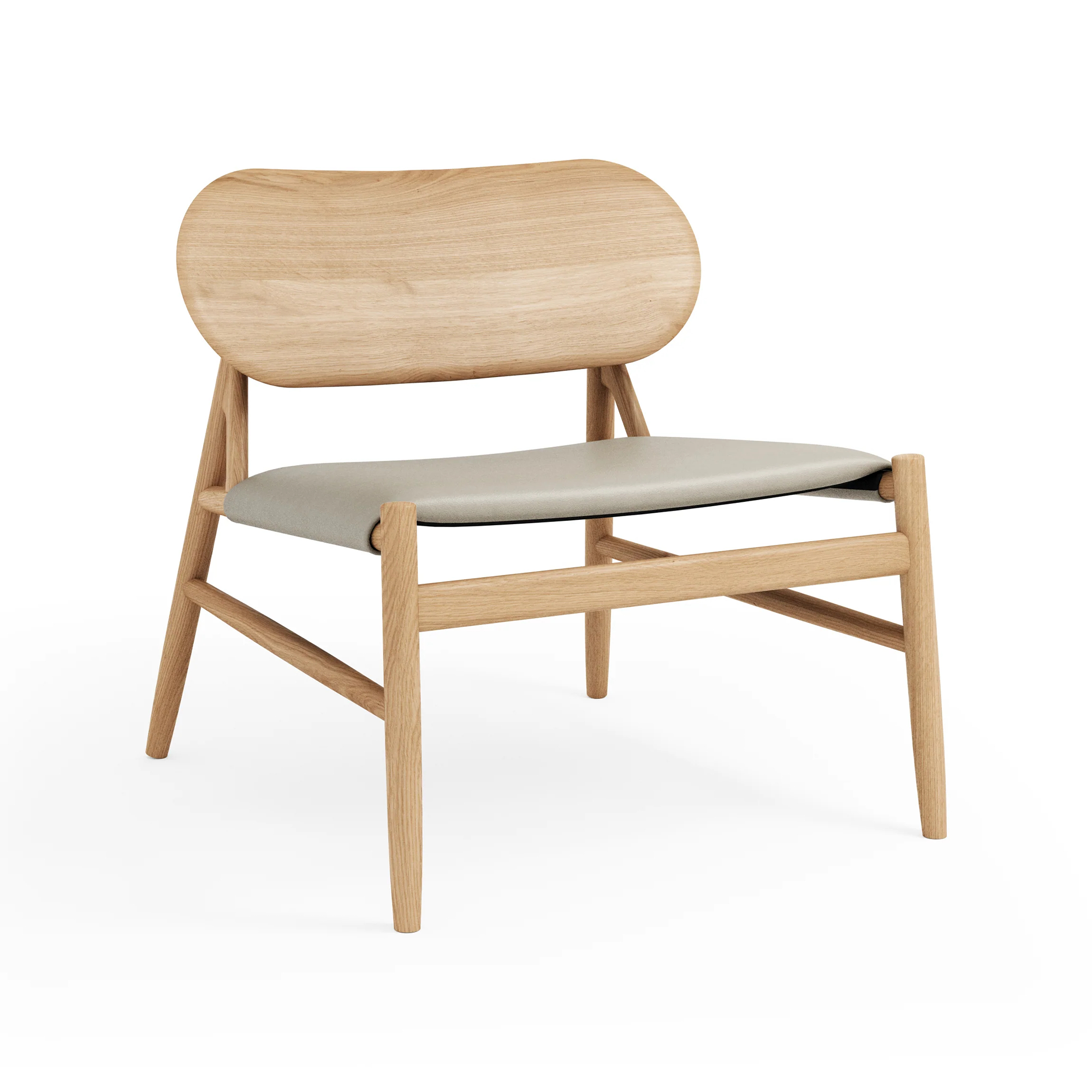  Spectrum oyster leather, Oak oil