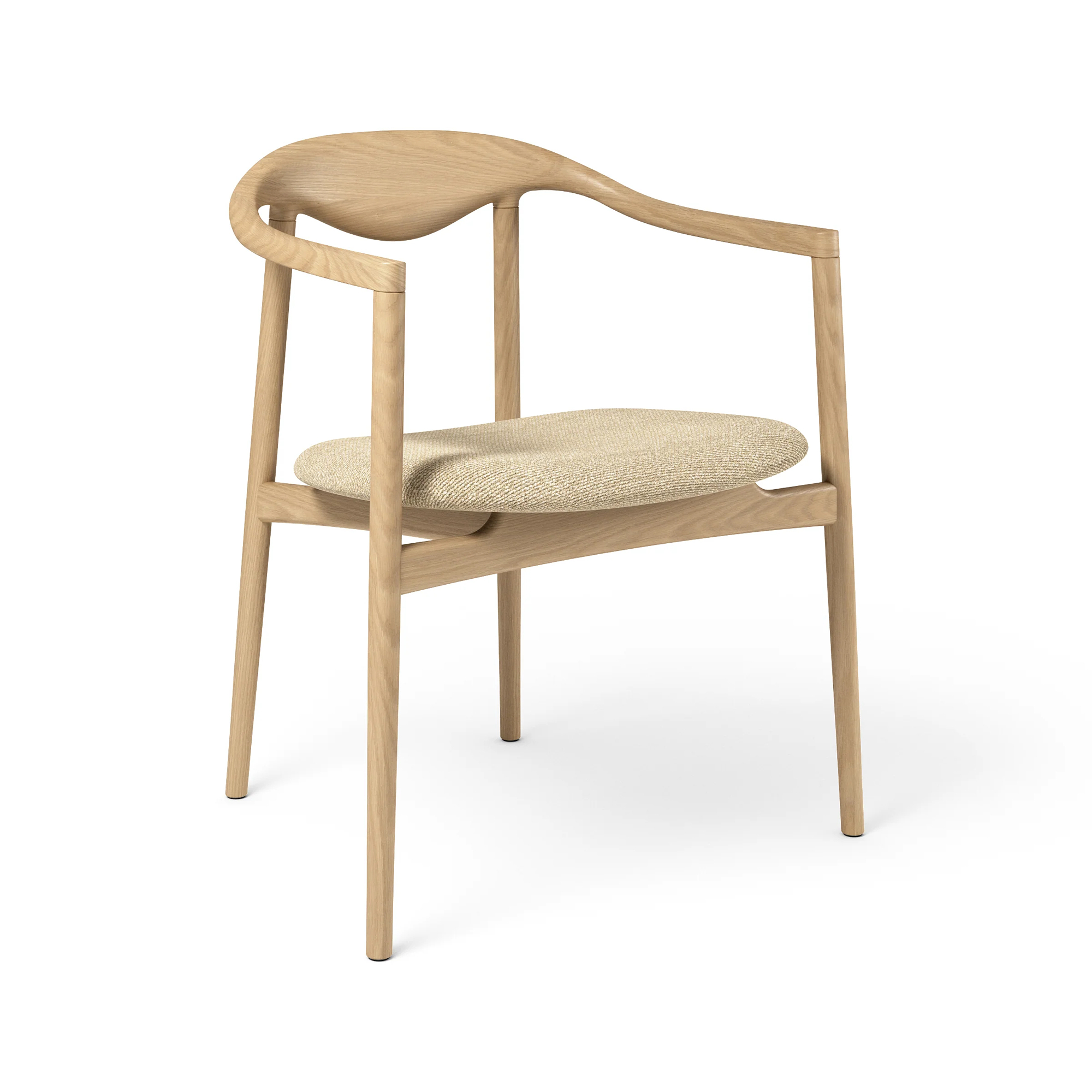  Oiled oak, Kvadrat moss cream 0019