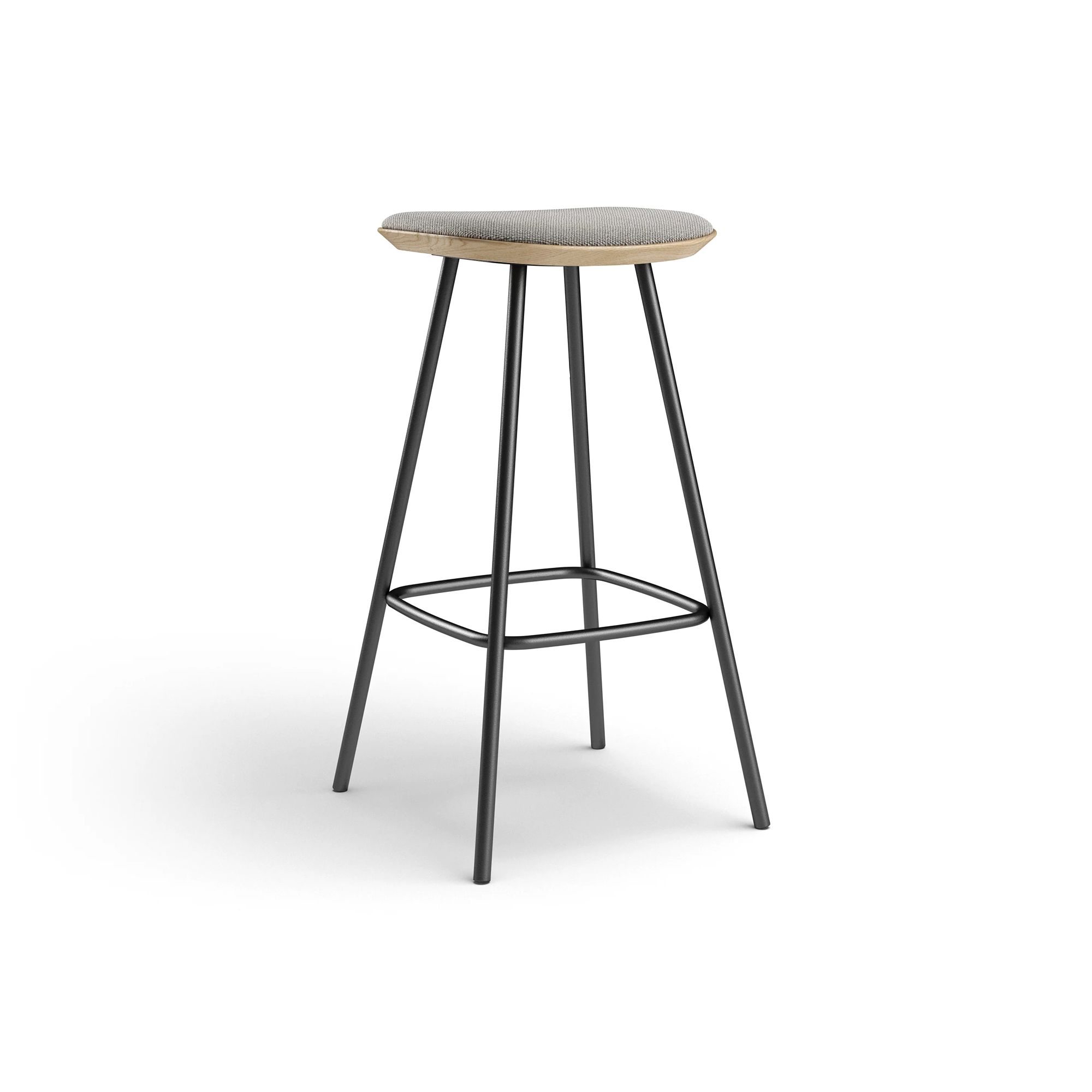  Oiled oak, Grey wool blend / Hallingdal 65