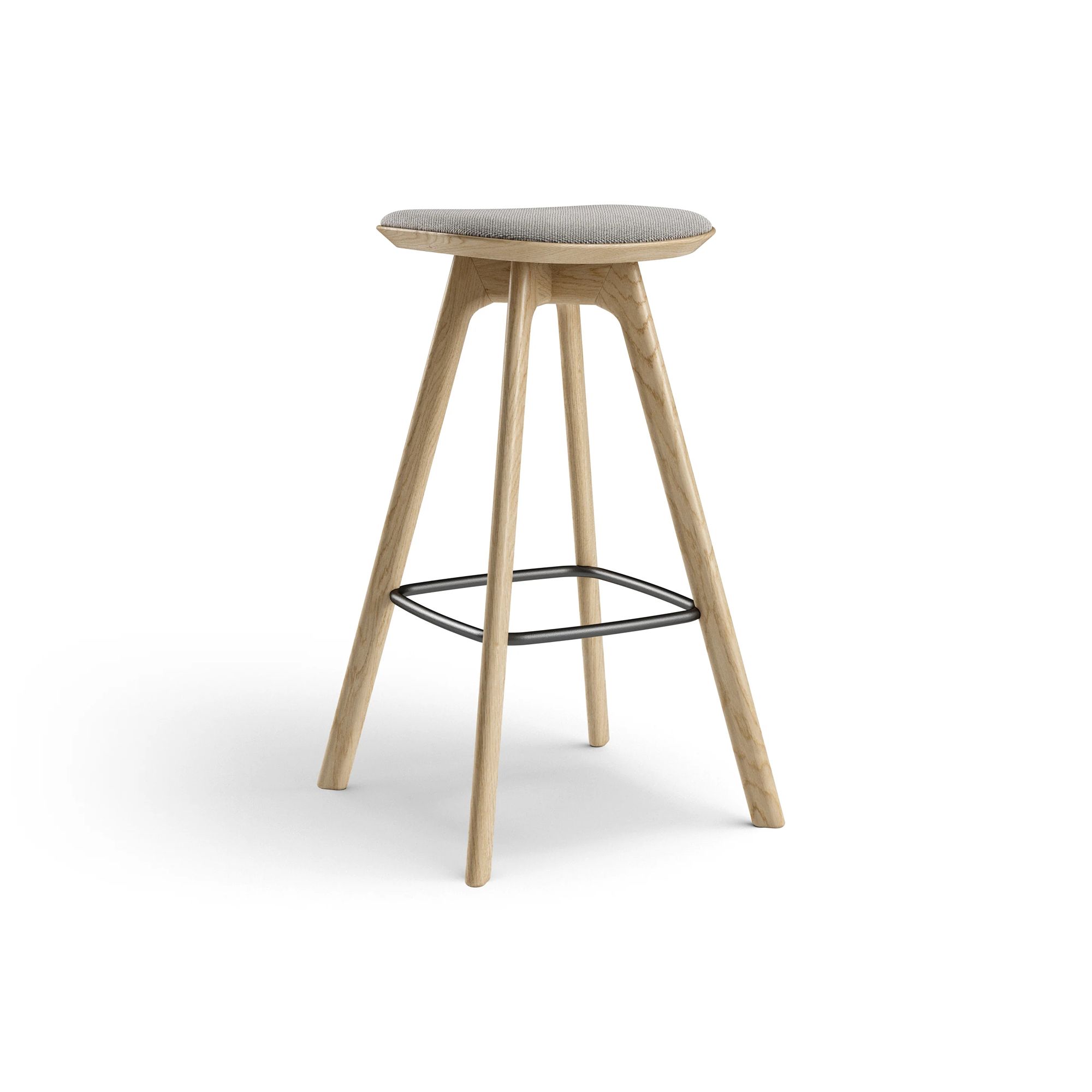  Oiled oak, Grey wool blend / Hallingdal 65