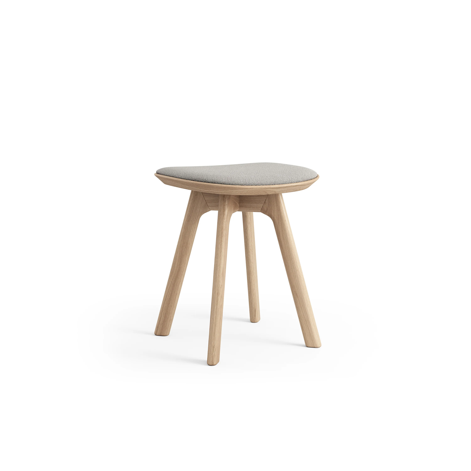  Oiled oak, Cream Fabric / Kvadrat Moss 0019