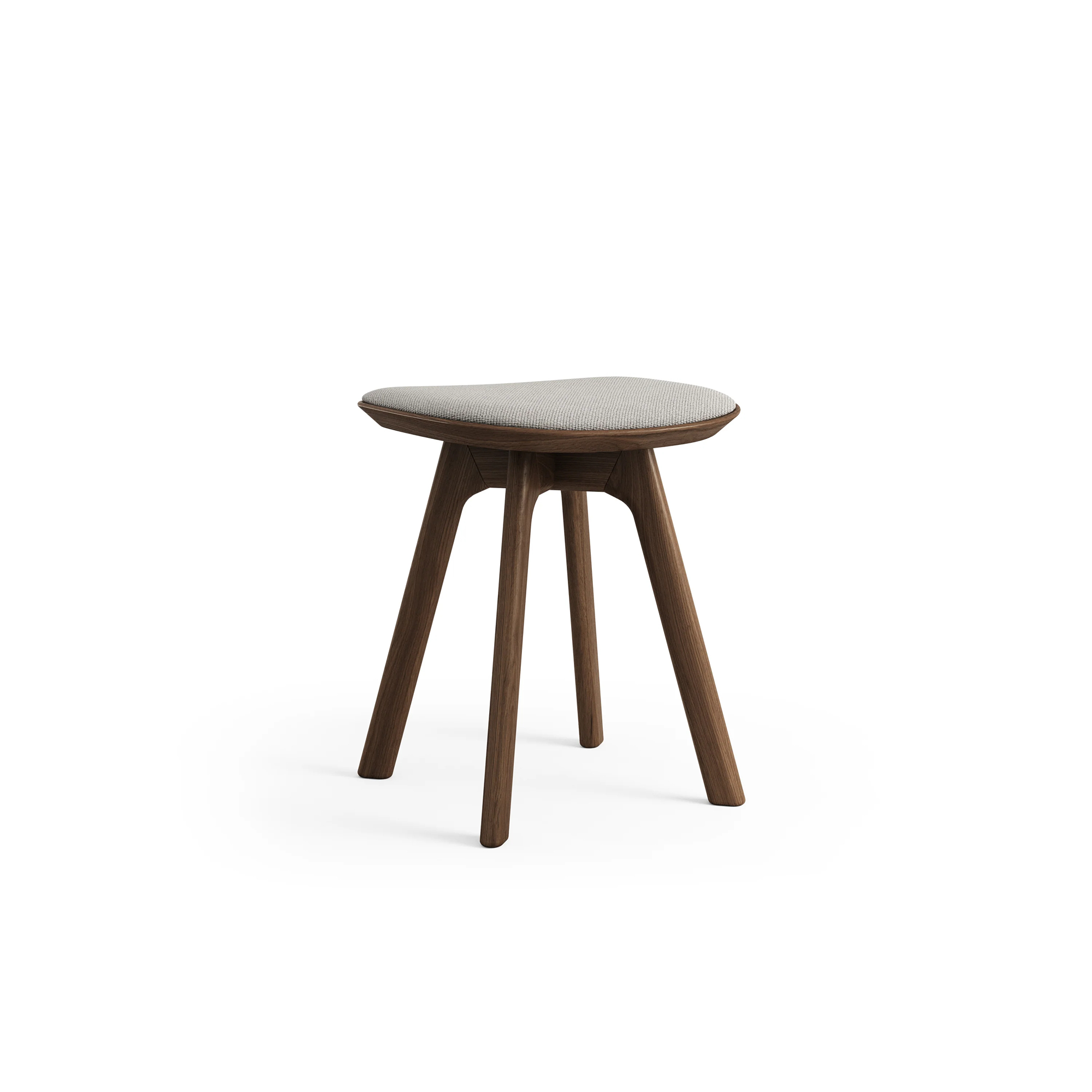  Oiled fumed oak, Grey Fabric / Kvadrat Hallingdal 65 0113
