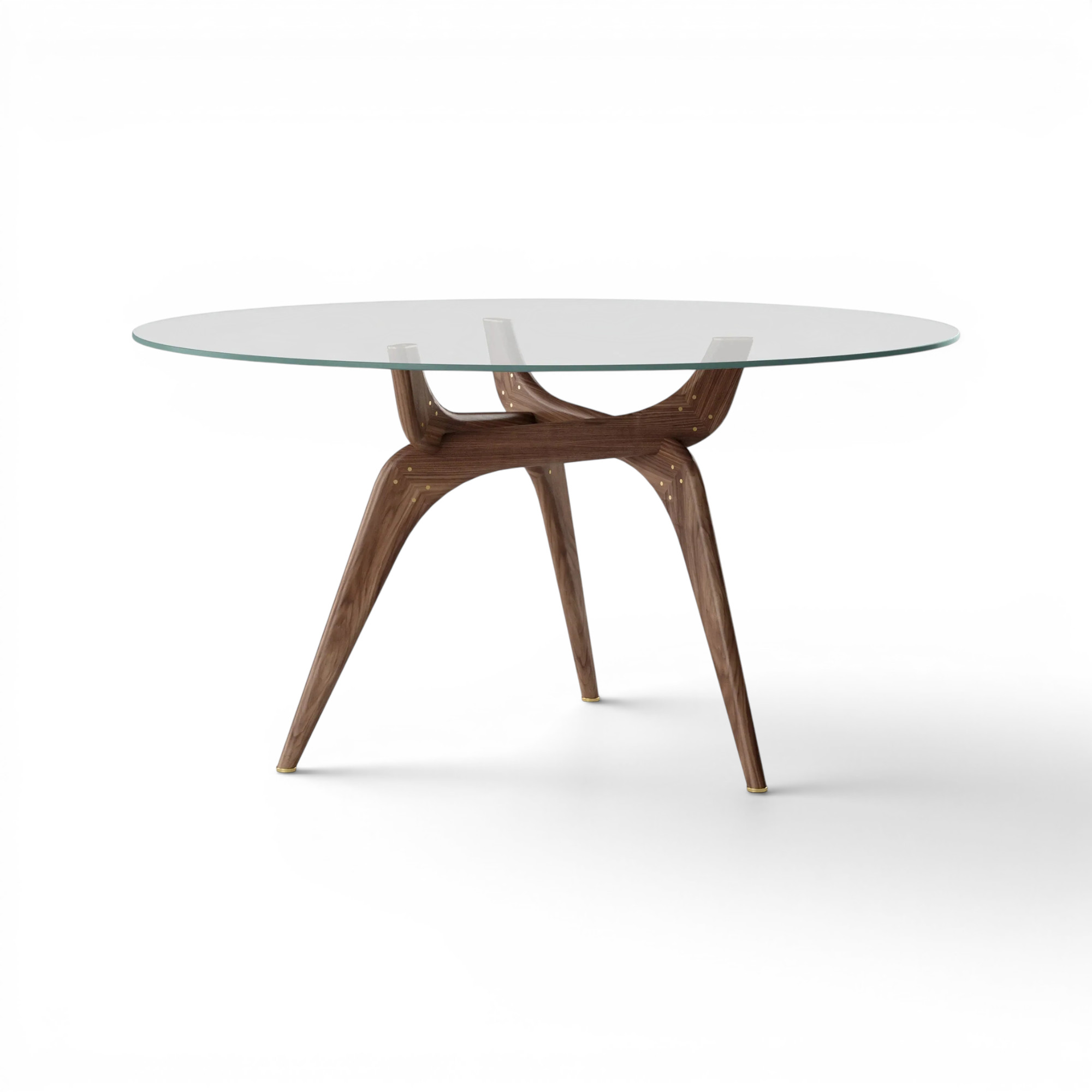  Clear glass, Walnut oil