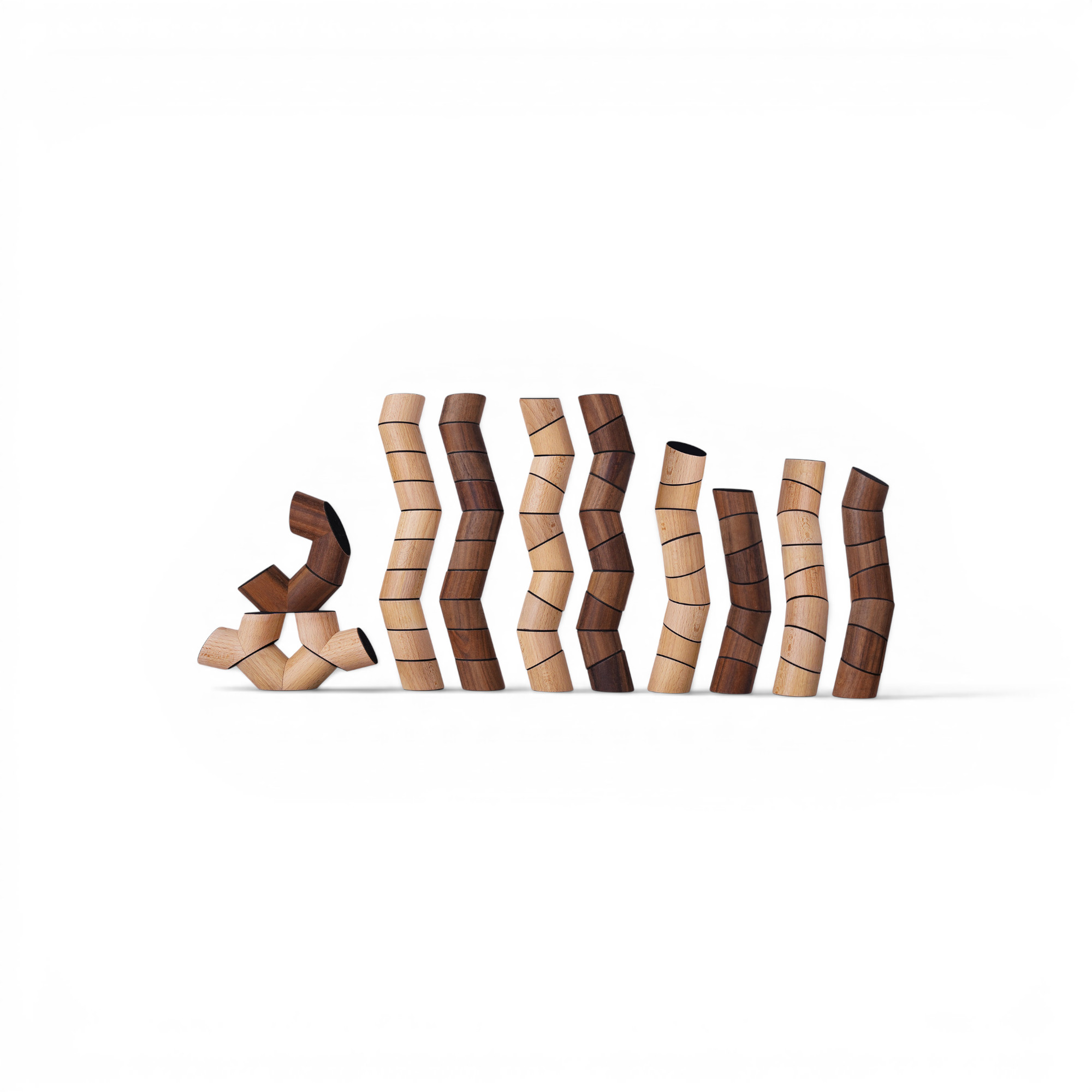  Beech + walnut
