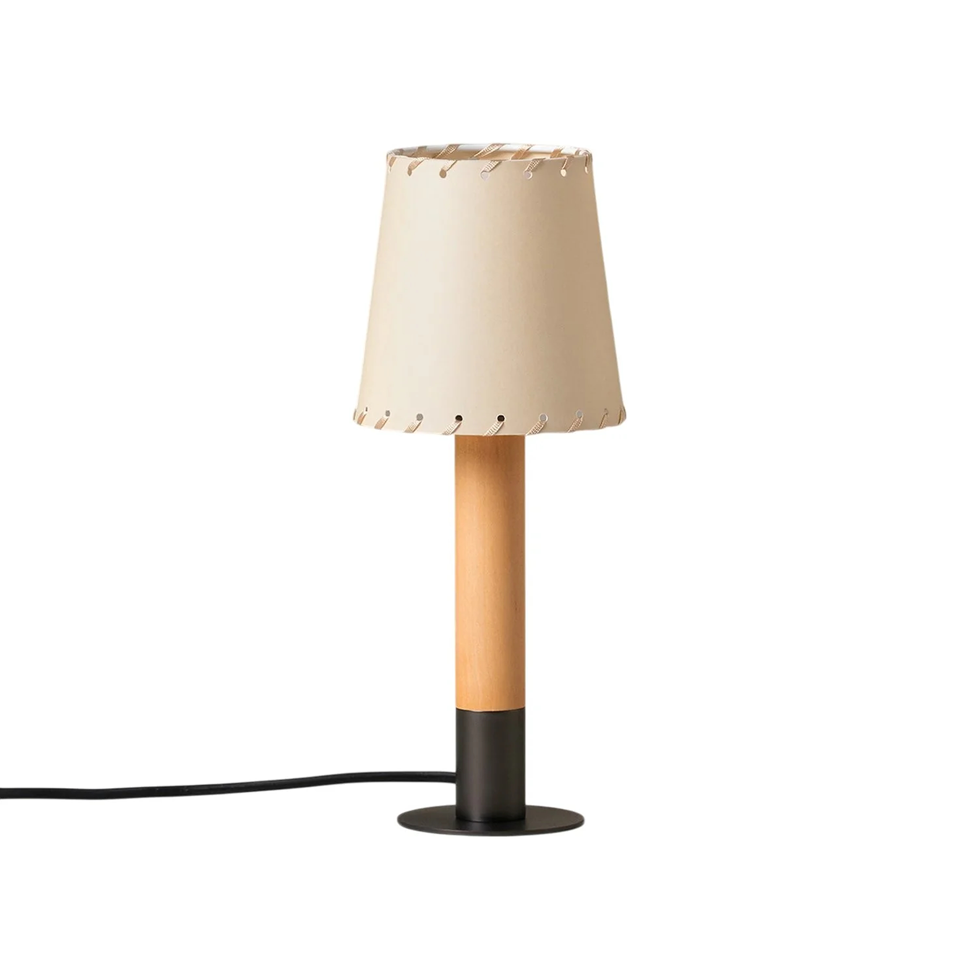  Beige stitched parchment / Bronze base