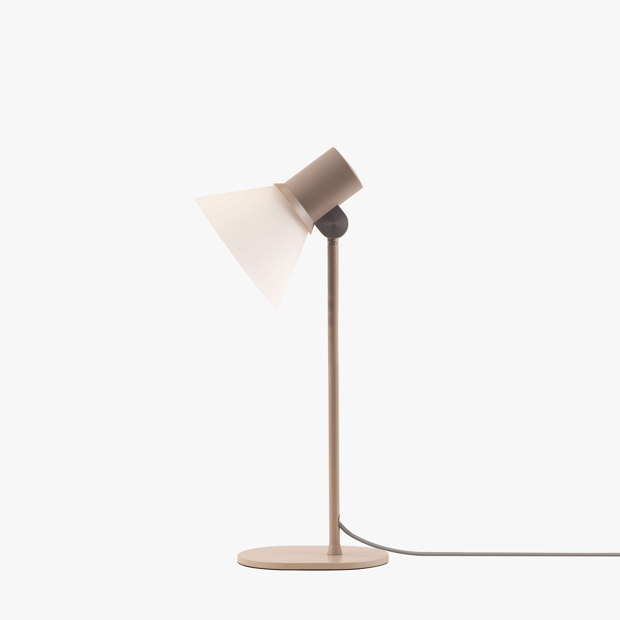  Pale putty – opal glass shade