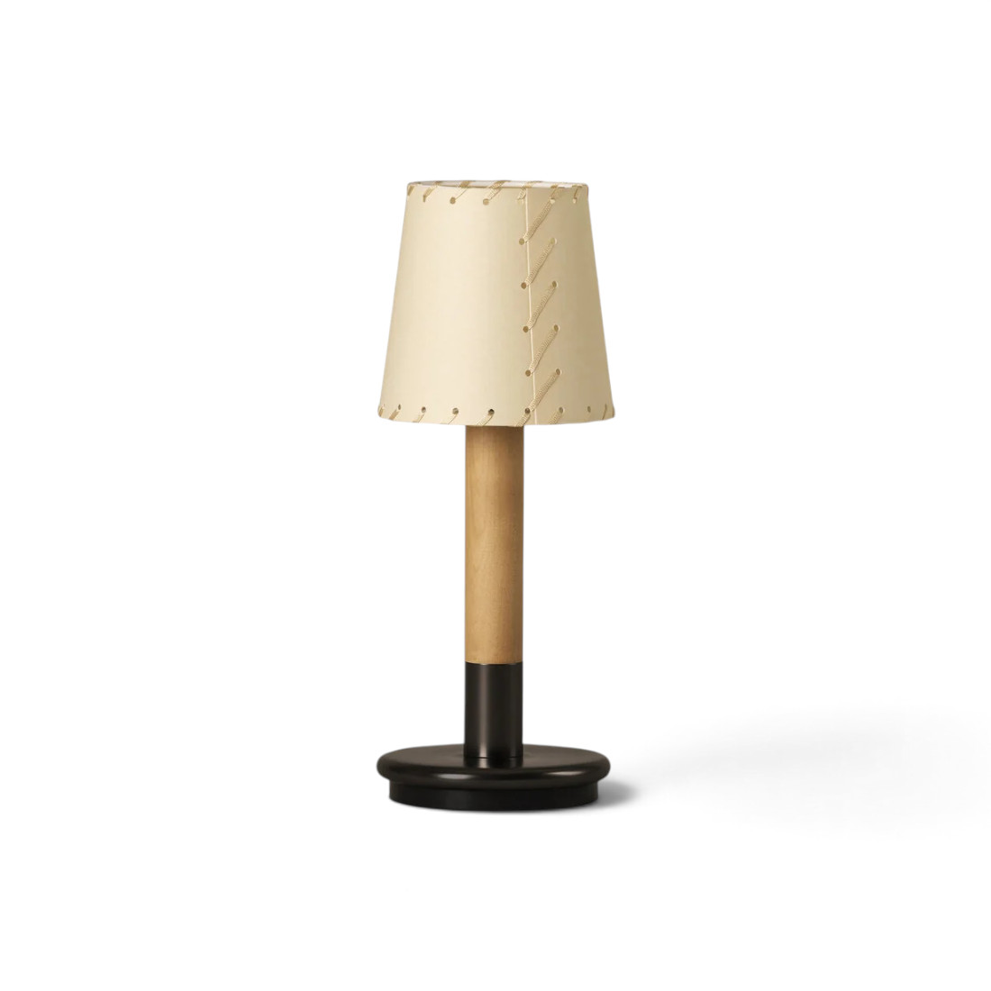  Stitched beige parchment