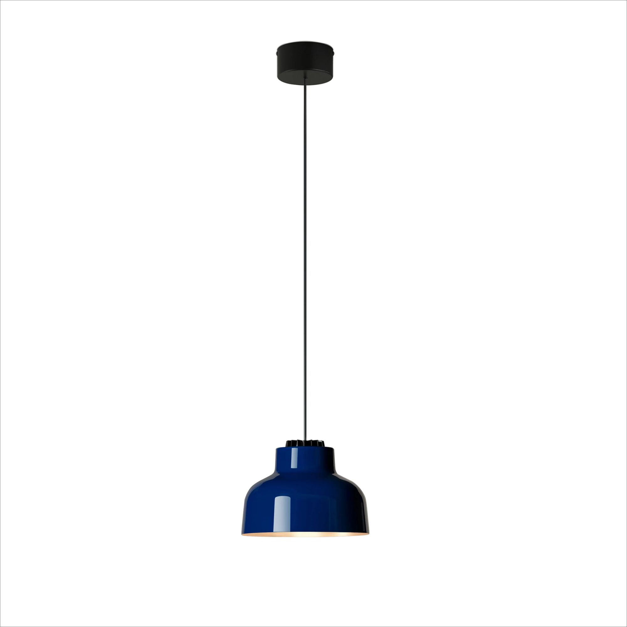  Glossy ultramarine blue, Black