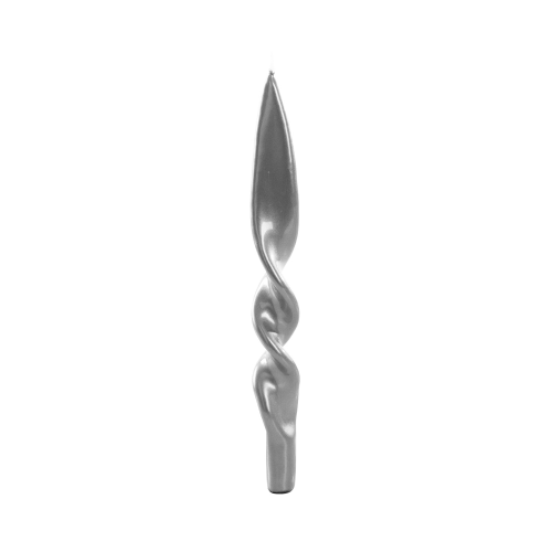 Twist Candle, Sheffield Silver, Set of 2