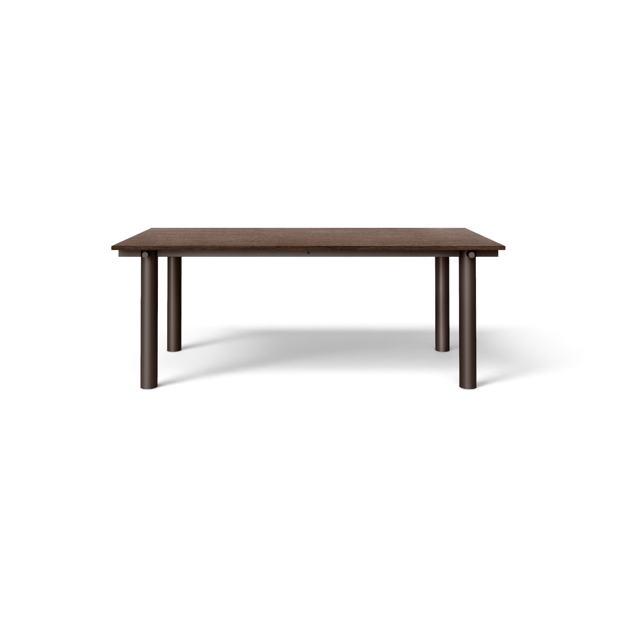  Dark chocolate / dark stained oak