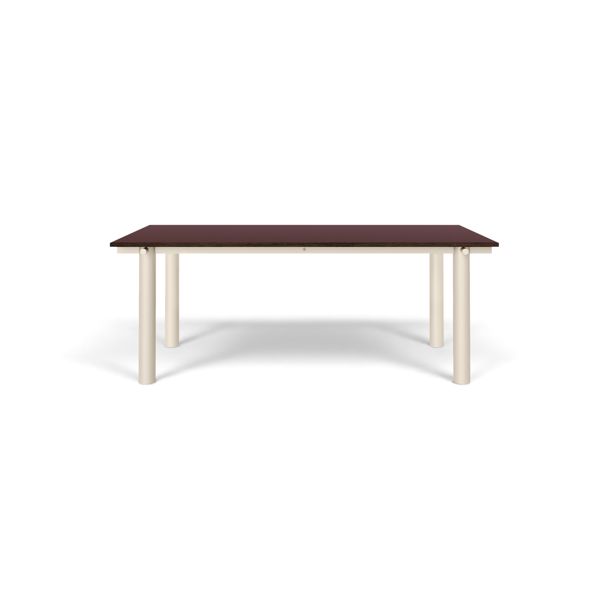  Light cashmere / burgundy linoleum