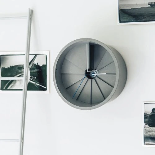 4th Dimension Concrete Clock - Gessato Design Store