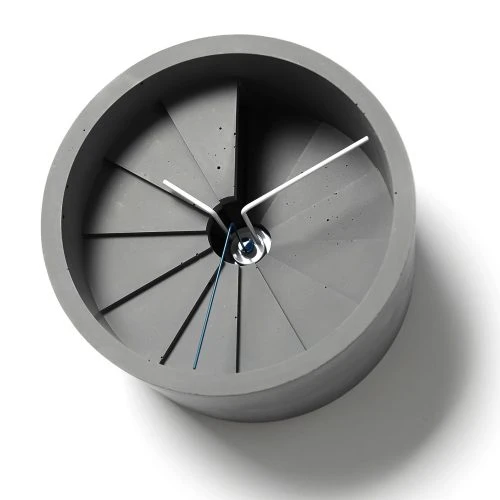 4th Dimension Concrete Clock - Gessato Design Store