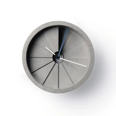 4th Dimension Concrete Clock - Gessato Design Store