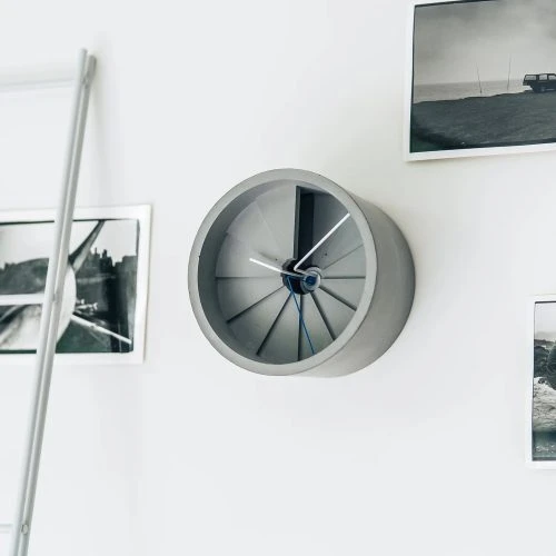 4th Dimension Concrete Clock - Gessato Design Store