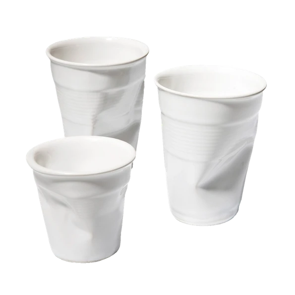 Goods Design - Crushed Cup (Set of 2) | Gessato Design Store