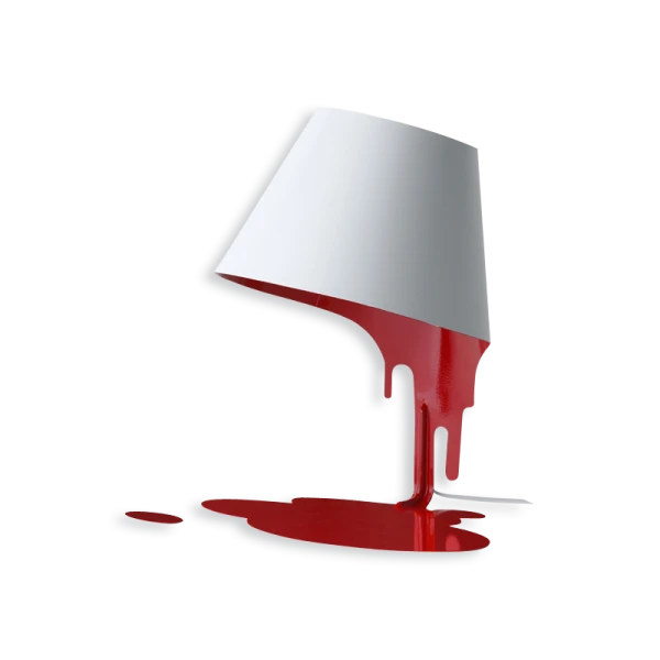 Liquid Lamp Red-0