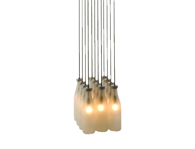 Milk Bottle Lamp-0