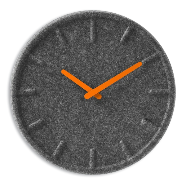 Felt Wall Clock by Leff Amsterdam-0