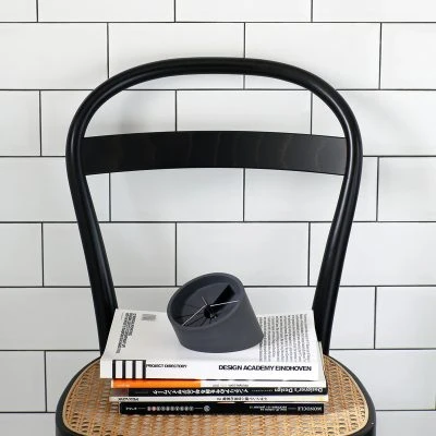 4th Dimension Concrete Desk Clock - Gessato Design Store