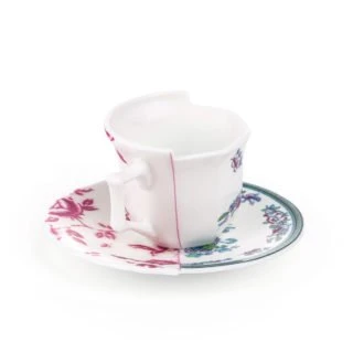 Seletti Hybrid Collection, Leonia Coffee Cup & Saucer-32066