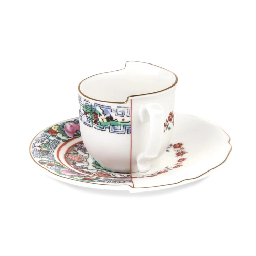 Seletti Hybrid Collection, Tamara Coffee Cup & Saucer-0