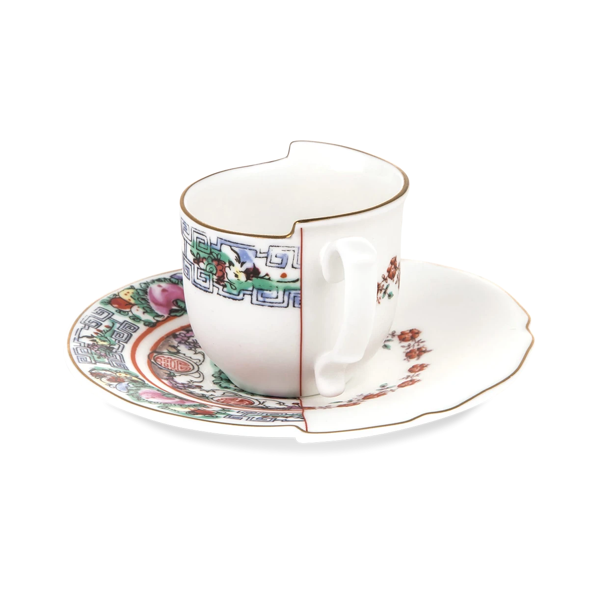 Seletti Hybrid Collection, Tamara Coffee Cup & Saucer-0