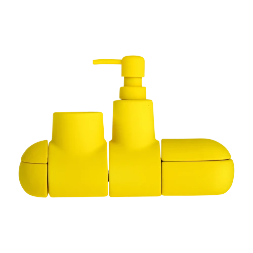 Submarino Bath Set, Yellow-0