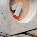 Moak Concrete Table Clock -25042