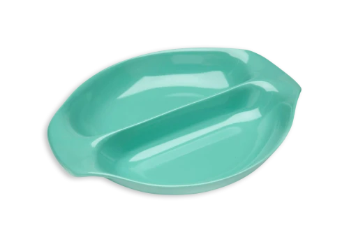 Russel Wright Melamine Tableware, Divided Vegetable Bowl -0