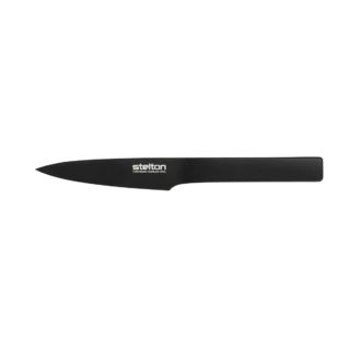Pure Black Santoku Knife by Stelton-0