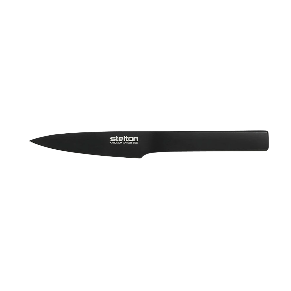 Pure Black Santoku Knife by Stelton-0