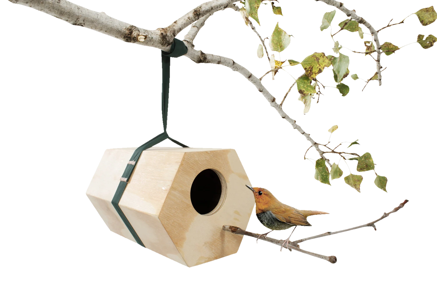 NeighBirds, Modular Wooden Birdhouses-0