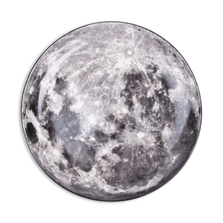 Diesel by Seletti Cosmic Dinner Plate - Moon-0